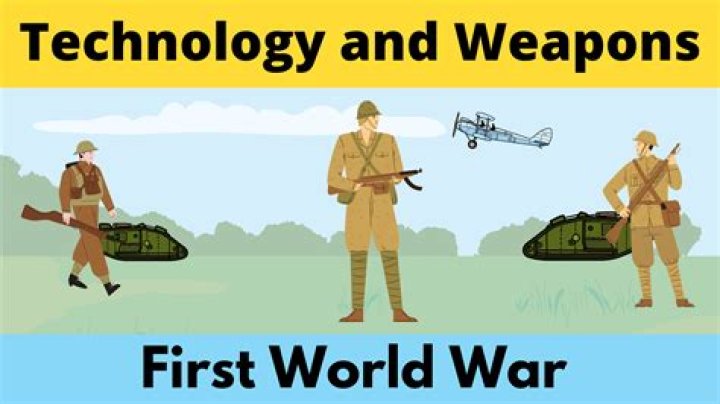 What technology was used in the First World War?